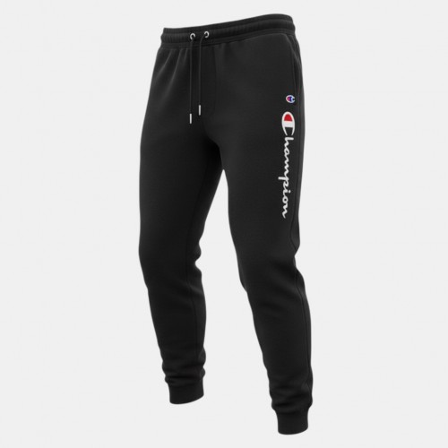 Champion Classic Logo Jogger Pants Black XXXL Pre Owned